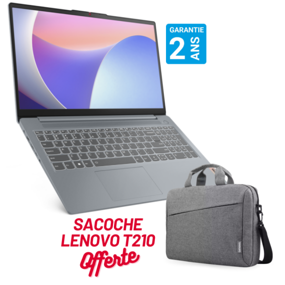 Pc Portable Lenovo IdeaPad Slim 3 15IRH8 i5 13Gén 8Go 512Go SSD Gris prix en Tunisie