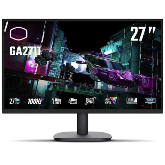 Ecran COOLER MASTER 27'' Prix Tunisie Gaming GA2711 100Hz