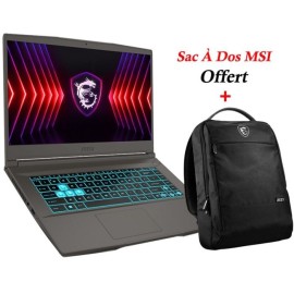 PC Portable Gamer MSI Thin 15 B13UCX / i5 13è Gén / 8Go / 512 SSD / RTX 2050