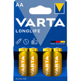 PILE VARTA LONGLIFE EXTRA LR6 BP4 (EXTRA LR6 BP4)