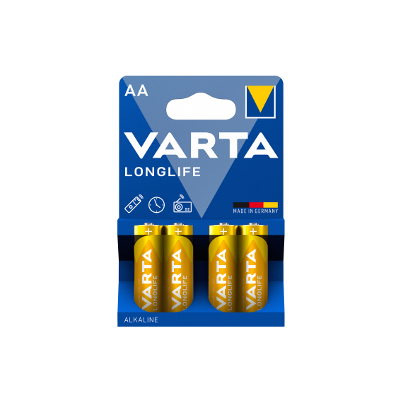 PILE VARTA LONGLIFE EXTRA LR6 BP4 (EXTRA LR6 BP4)