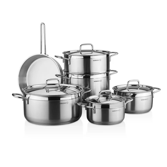 Casserole Inox Tunisie Set De 10 Pièces Korkmaz A1998 Alpha