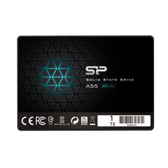 Disque Dur Interne SILICON POWER A55 Prix Tunisie 2To SSD - 2.5" - (SP002TBSS3A55S25)