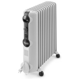 Radiateur Vento Bain d'Huile DELONGHI TRRS1225 12 Éléments 2500W - Blanc