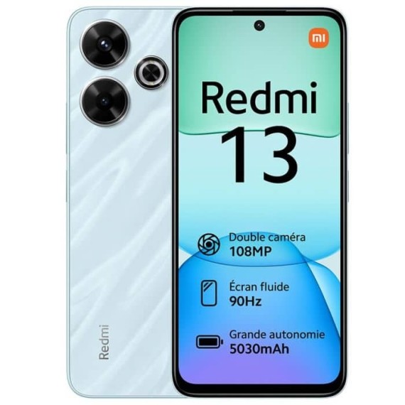 Redmi 13 Prix Tunisie - 8Go 128Go Bleu