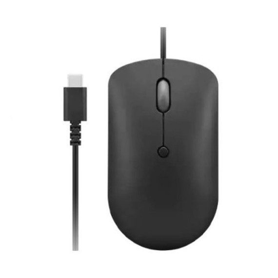 Souris Filaire LENOVO compacte 400 USB-C - Noir ( GY51D20875 )