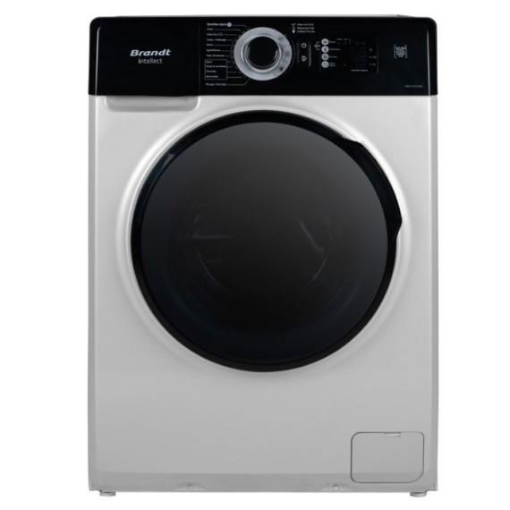 Lave Linge Frontal BRANDT Hublot BAM1052WBL 10.5kg - Silver