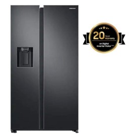 Réfrigérateur SAMSUNG Side By Side 617 Litres NoFrost - Noir (RS68A8820B1)