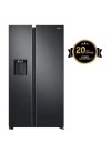 Réfrigérateur SAMSUNG Side By Side 617 Litres NoFrost - Noir (RS68A8820B1)