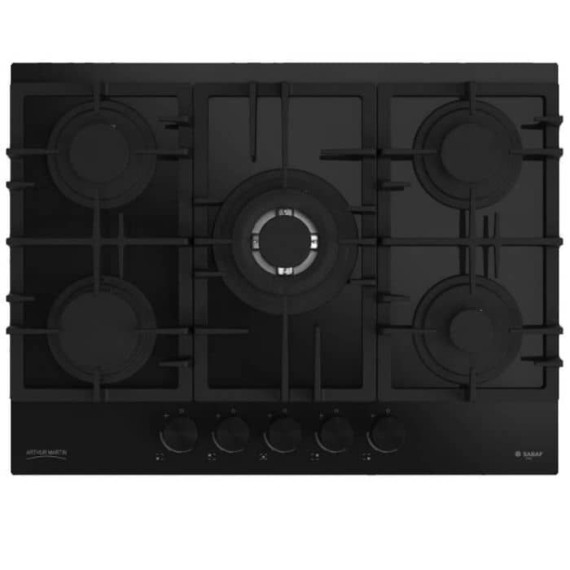 Plaque De Cuisson Encastrable ARTHUR MARTIN AMP75B 5 Feux 70cm - Noir