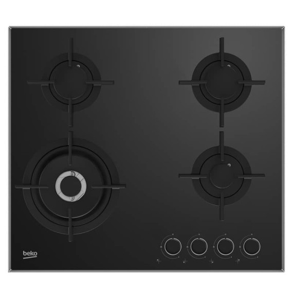 Plaque De Cuisson Encastrable BEKO HCLW64222S 4 Feux 60Cm - Noir