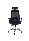 Chaise de Direction Spider Base Chrome Noir(Spider)