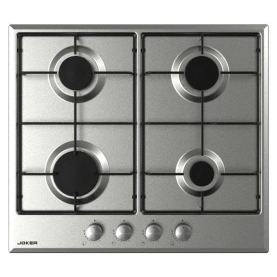 Plaque De Cuisson Encastrable JP-604 JOKER 4 Feux 60cm - Inox en Tunisie