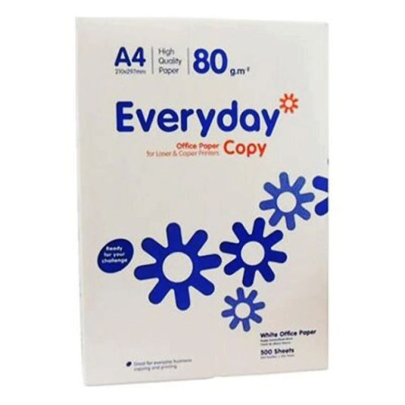 Rame papier A4 EVERDAY 80g/m² 500 Feuilles en Tunisie