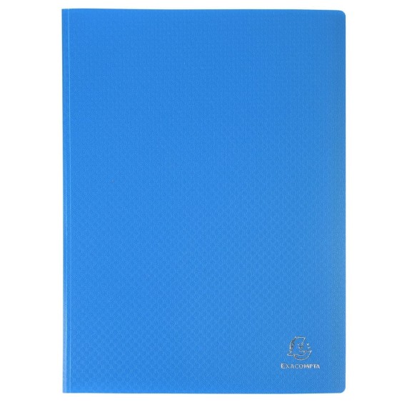 PORTE DOCUMENTS A4 EN PP 20 VUES COULEURS ASSORTIES