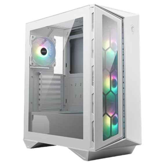Boîtier MSI MPG GUNGNIR 110R avec éclairage RGB et vitre en verre trempé