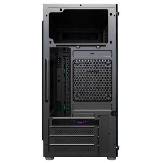 Boîtier gamer avec ventilateurs RGB