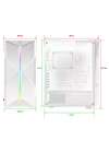 Boitier Spirit of Gamer CLONE 3 ARTIC, Moyen tour, ATX, White(8001RAW)