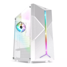 Boitier Spirit of Gamer CLONE 3 ARTIC, Moyen tour, ATX, White