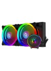 Refroidisseur de processeur Gamer AQIRYS AQUARIUS 240 ARGB - Noir(COOLER AQUA240BK)