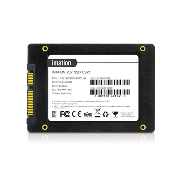 SSD Imation C321 512GB Fiabilité