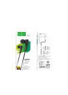Ecouteur HOCO M72 MP3 avec Micro - Noir (M72-BK)