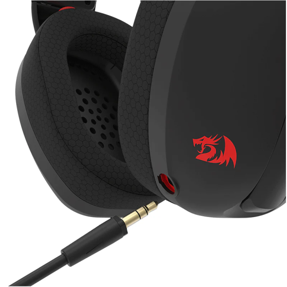 Micro Casque Gamer Sans Fil Redragon H848 Pro Noir - Confort et légèreté