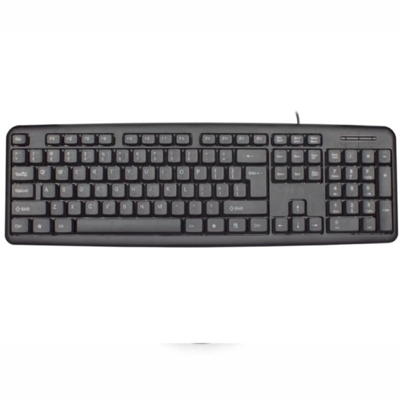 Clavier filaire STAR WAVE KB1014 noir avec connexion USB et norme AZERTY