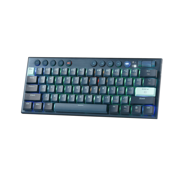 Clavier Gamer Mécanique REDRAGON Noctis K632NB PRO RGB - Bleu