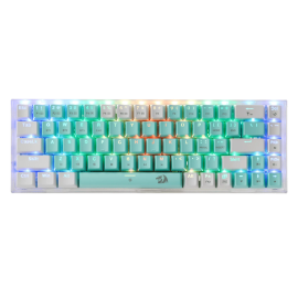 Clavier Gamer Mécanique Redragon Castor Pro K631 PRO-GW RGB Blanc