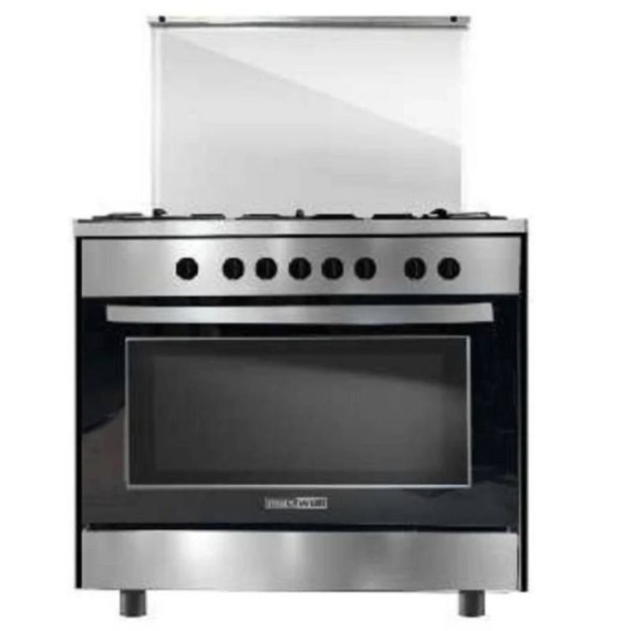 Cuisinière MAXWELL 5 Feux MAX-CFM90EIX 90cm inox avec 5 foyers