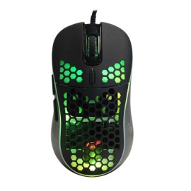 Souris Gamer Filaire STAR WAVE GM1142 Rétroéclairage Rainbow - Noir