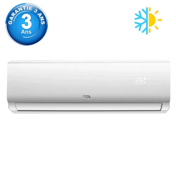 Climatiseur TCL 18000 BTU Chaud Froid Blanc