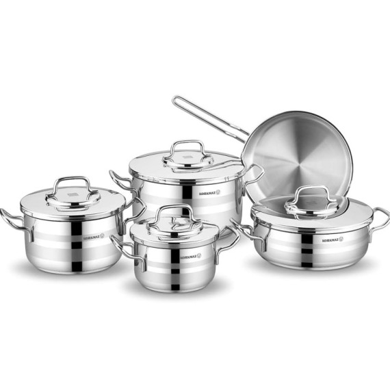 Batterie de cuisine inox Korkmaz Astra A2050