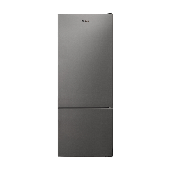 réfrigérateur combiné Focus F.4870X 500L NoFrost Inox