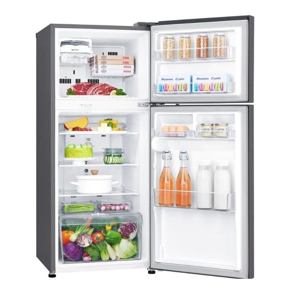 Réfrigérateur LG NoFrost inox 234L design
