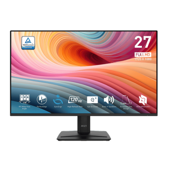 MSI PRO MP275 E2 27" FHD IPS 120Hz - BLACK(9S6-3PD3CM-001)