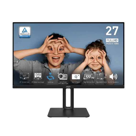 Ecran MSI 27″ PRO MP275P IPS 100Hz – (9S6-3PC39M-040)