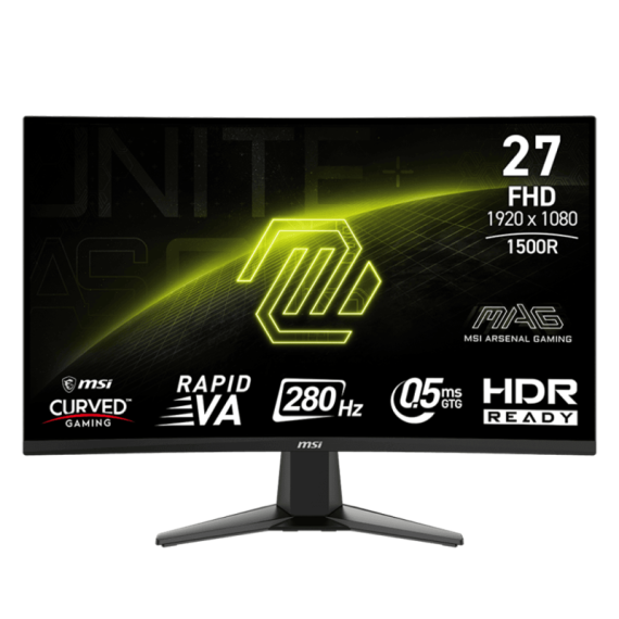 MSI MAG 276CXF CURVED 27" FHD VA 280Hz(9S6-3CE01M-014)