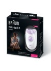 Épilateur BRAUN Silk-épil 3 - Jambes - Blanc (SE3170) Épilateur BRAUN Silk-épil 3 - Jambes - Blanc (SE3170)