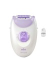 Épilateur Braun SiLk-3 SE3-000 Blanc & Violet(SE3-000)