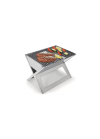 Barbecue pliable et portable SwissCook - Inox ( BBQ-698) Barbecue pliable et portable SwissCook - Inox ( BBQ-698)