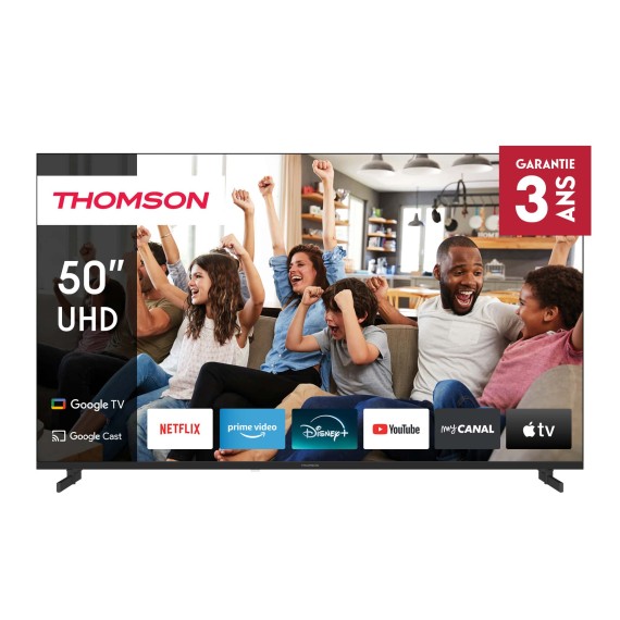 Thomson Google TV 50" UHD Side Feet(50UG4S14)