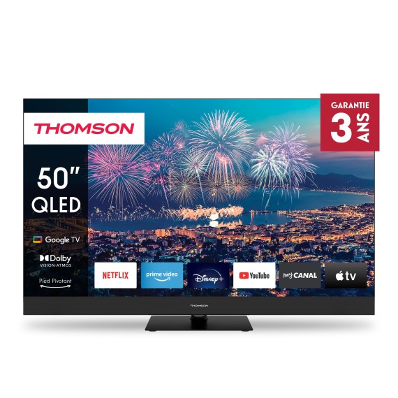 TV Thomson 50 pouces 50QG6C14 Google TV QLED Plus(50QG6C14)