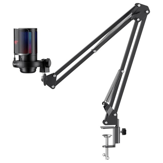 Microphone RGB Gaming Havit GK50 PRO Noir