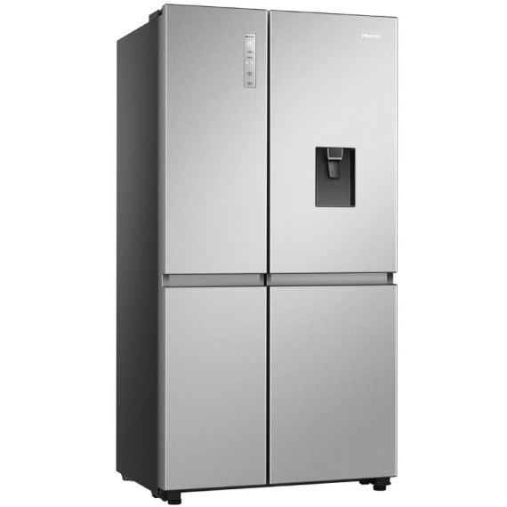 Réfrigérateur Hisense Side By Side silver design moderne