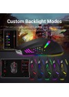 Souris Gamer Redragon M601-RGB Centrophorus Noir(M601-RGB)