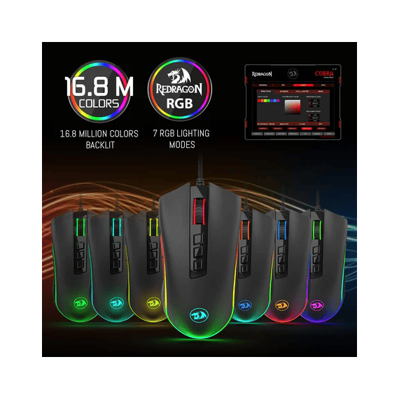 Souris Gamer COBRA 10000 DPI Redragon Tunisie