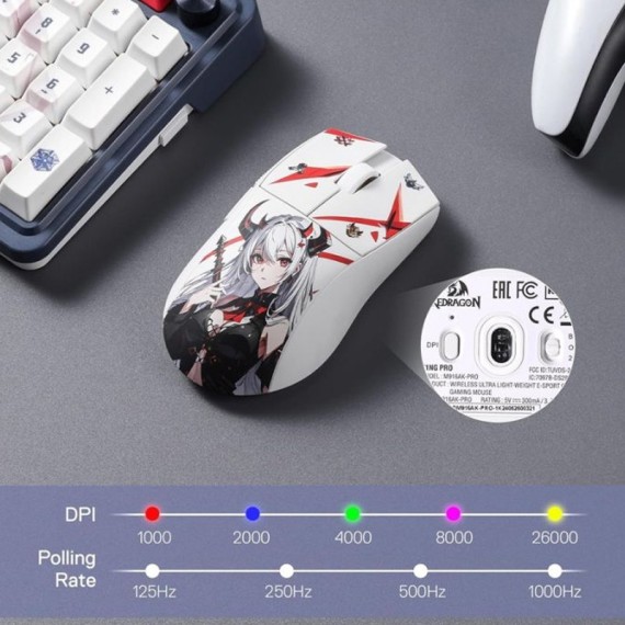 Souris REDRAGON KING sans fil Tunisie