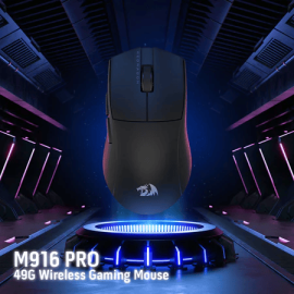 Souris Gamer Redragon K1NG Sans-Fil 4K PRO M916 PRO Noir